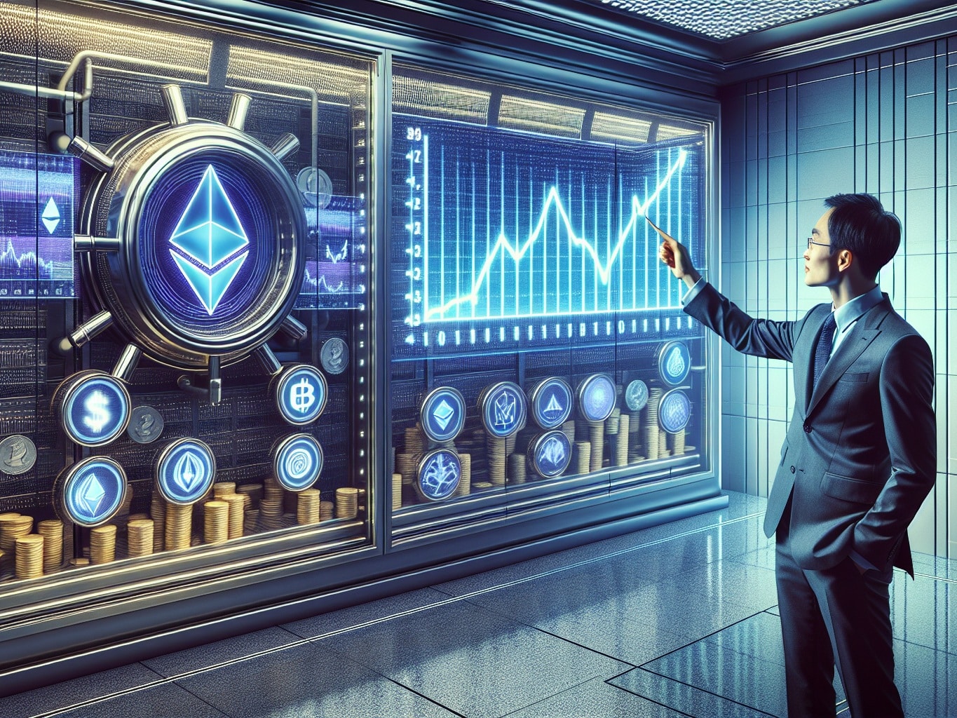 Tom Lee’s Bitmine paima 13 412 ETH, nes persekioja 5% viso eterio