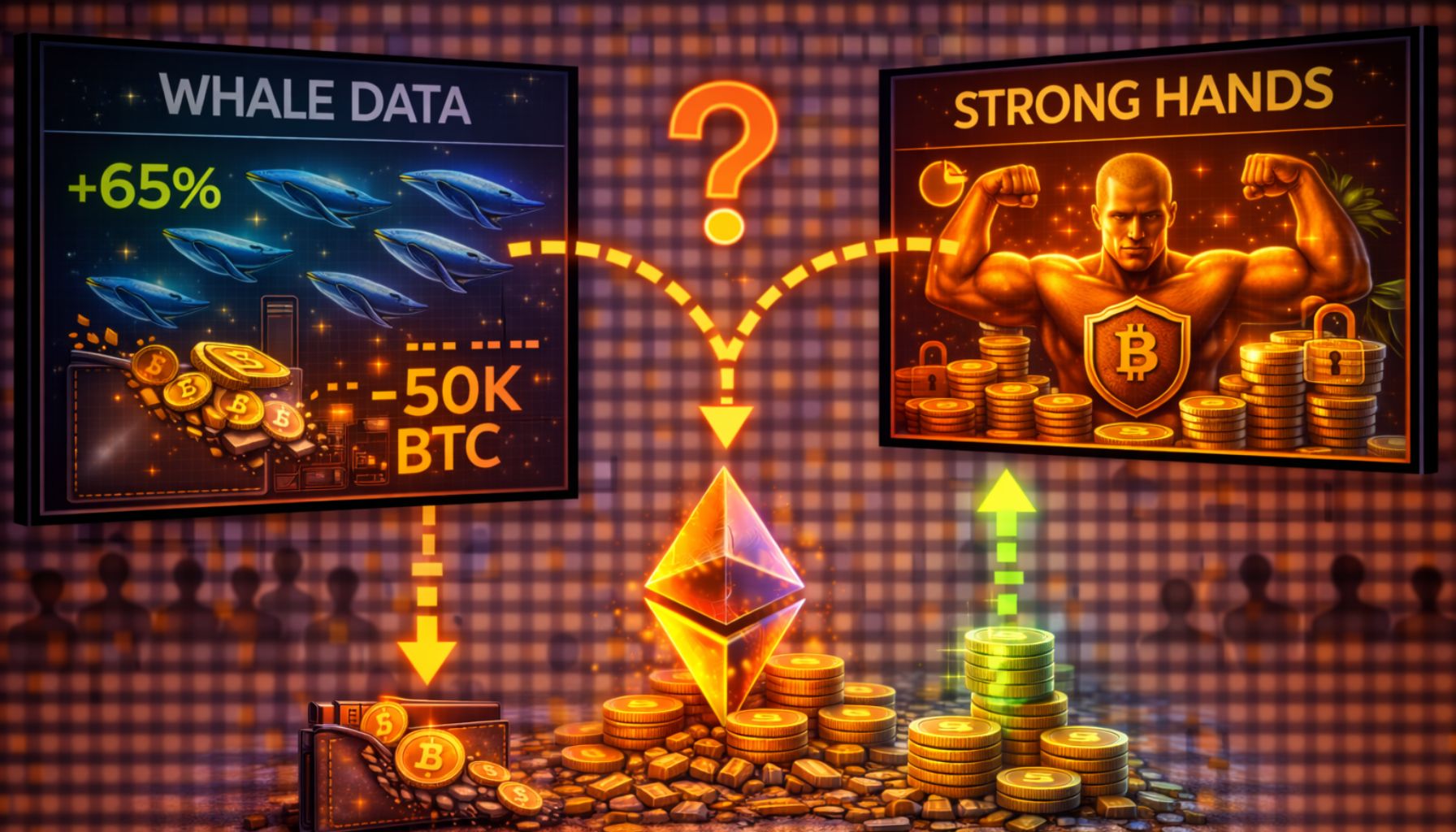 Ar Bitcoin pasiūla pereina į stiprias rankas? Banginių duomenys siūlo struktūrinį poslinkį