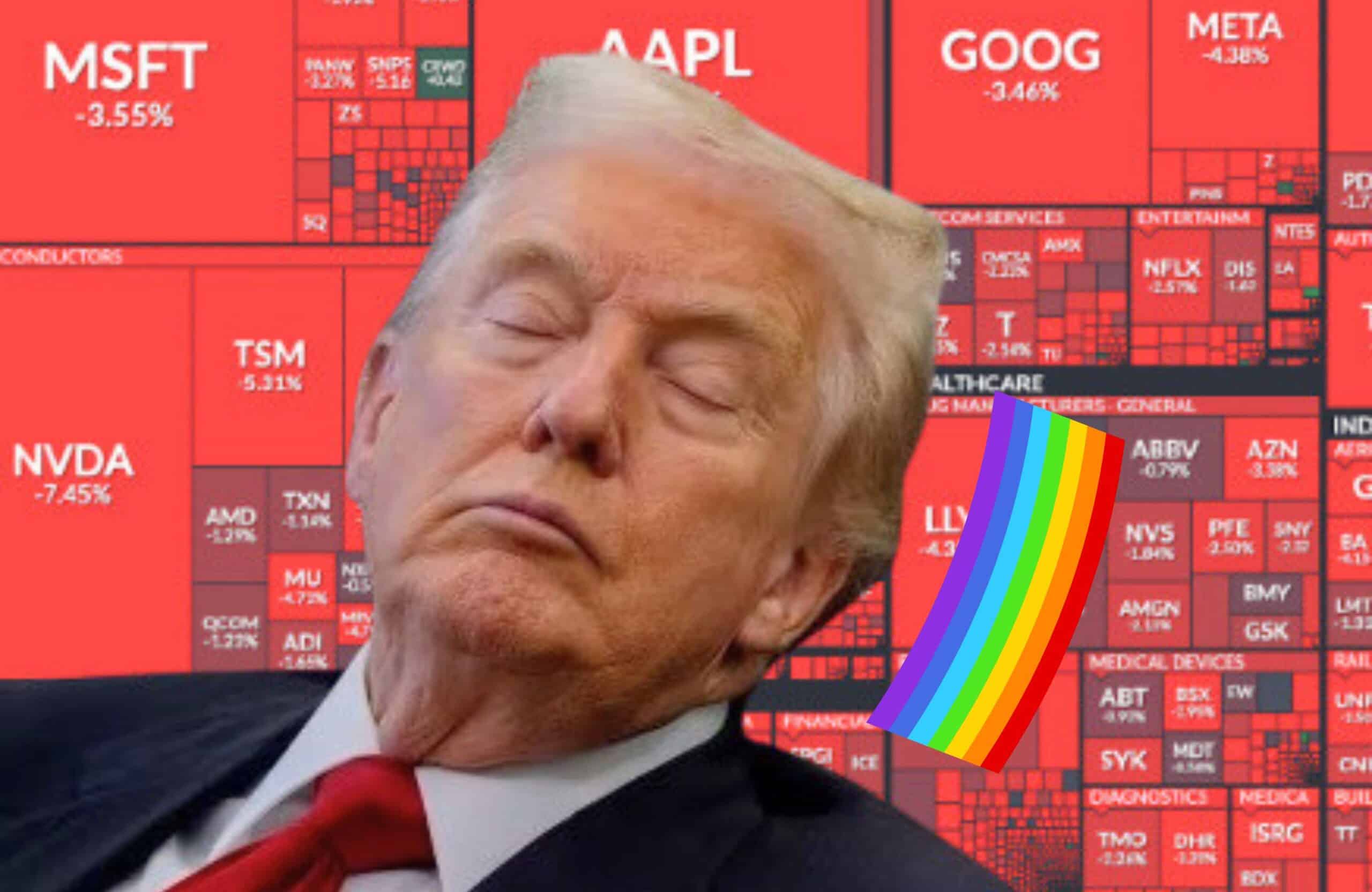 Kodėl Bitcoin kainai gresia pavojus, paaiškinta vaivorykštėmis