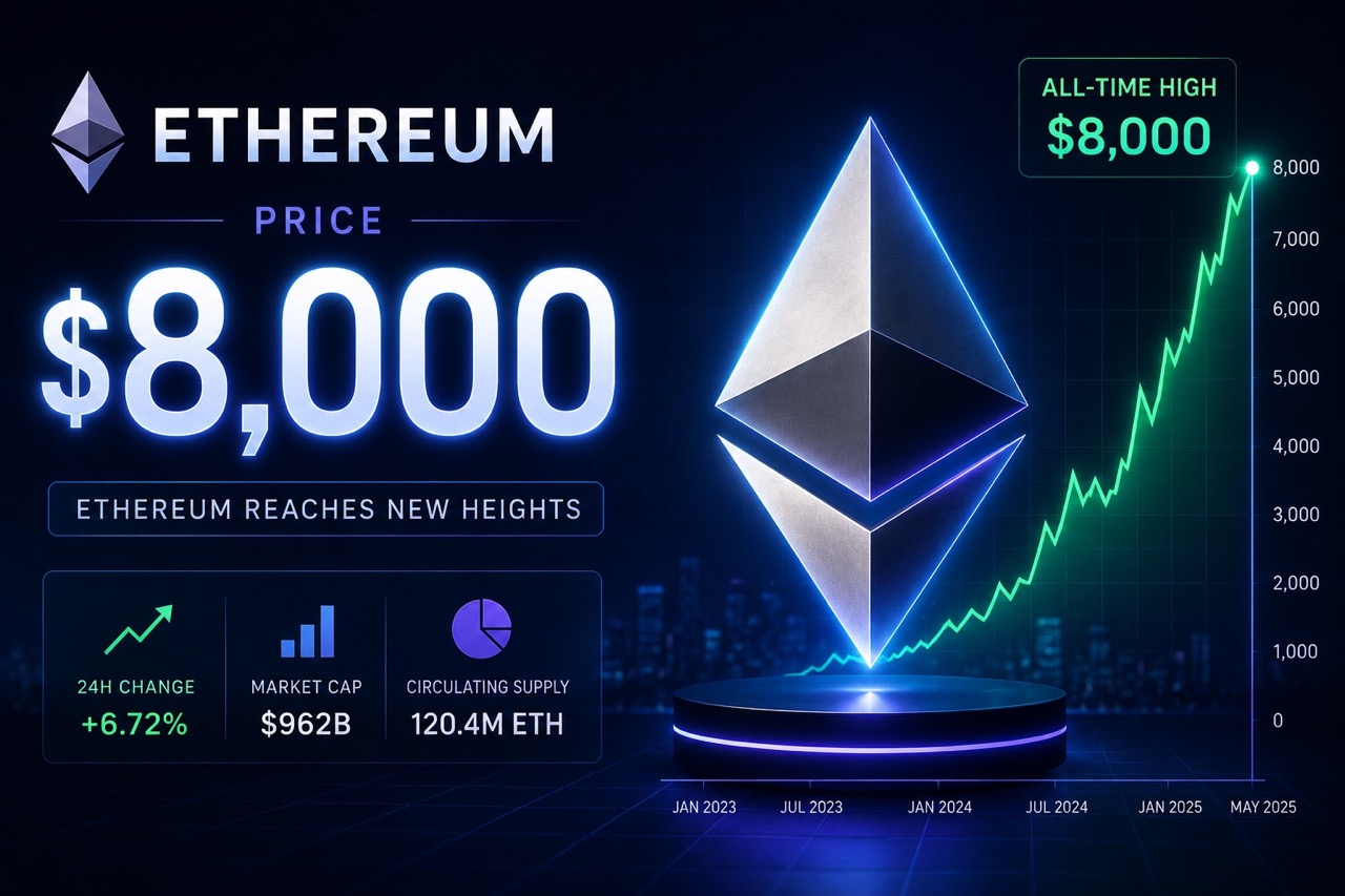 Kodėl „Ethereum“ ketina nutraukti lokio ciklą ir pasiekti 8000 USD