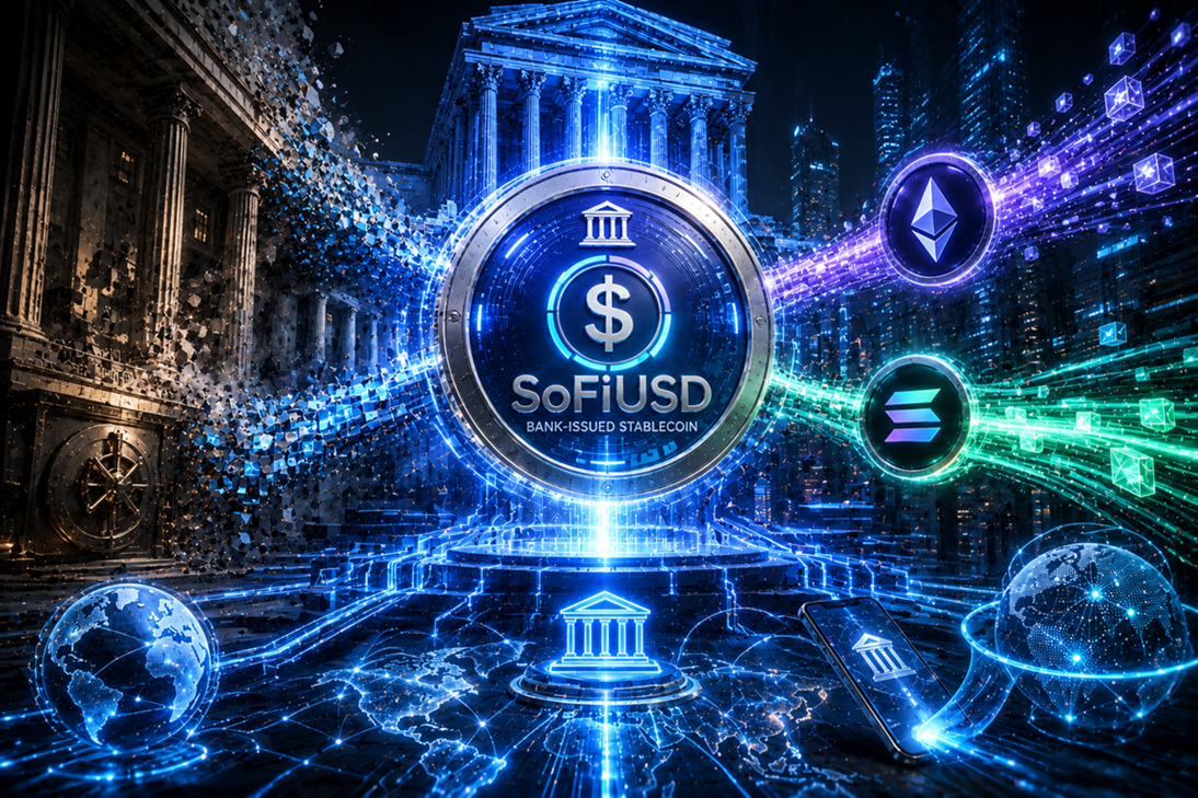„SoFi“ išleidžia „Ethereum“ ir „Solana Stablecoin“ 15 mln. vartotojų
