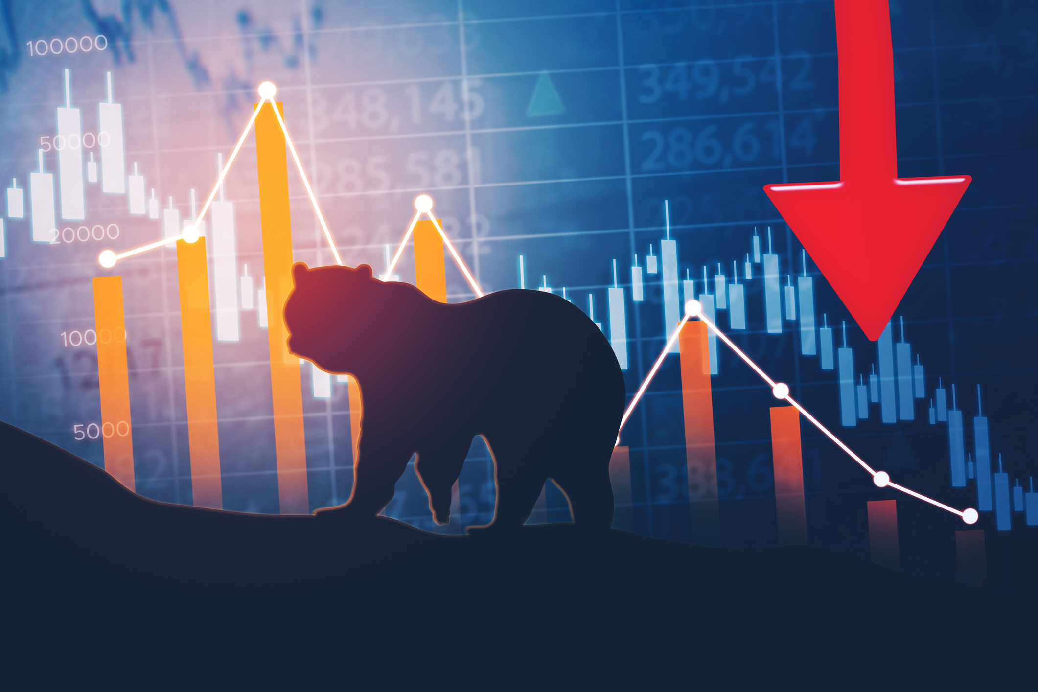 „Bitcoin“ kaina esant kritiniam slėgiui 48 dienas „Binance“.