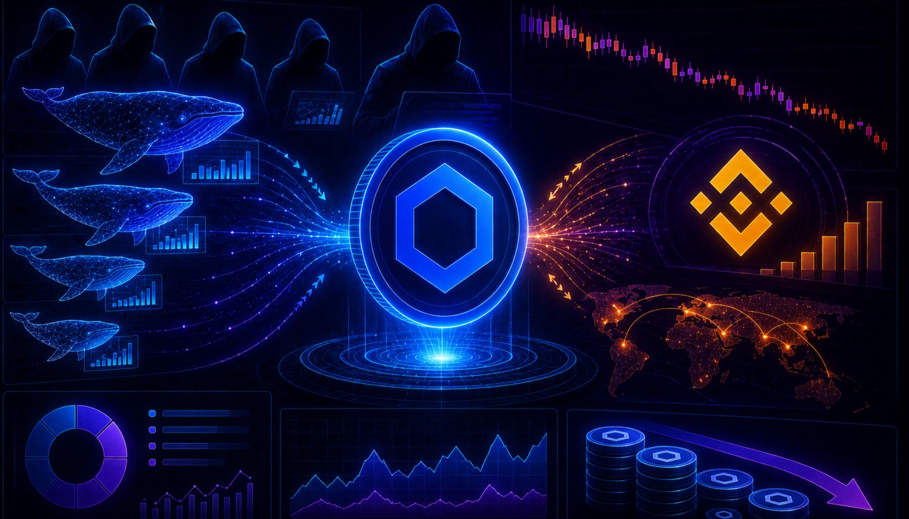 LINK „Bullish Pennant“ formuojasi kaip „Chainlink“ pirkimo apimties atšokimas